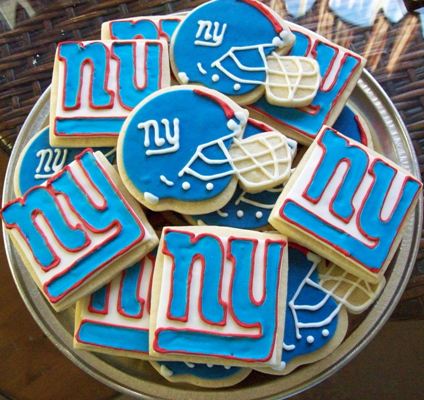 Cookie Tray for Sunday Football Birthday Party!
